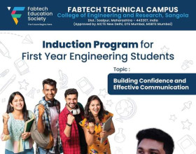 Induction Programm For First Year B.Tech Students