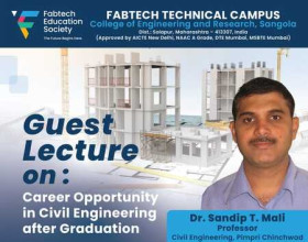 Guest Lecture by Dr. Sandip T. Mali