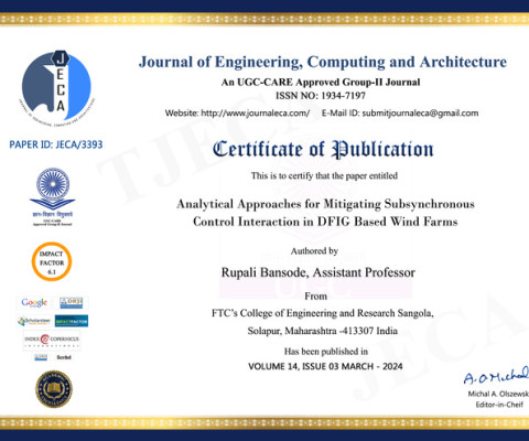 Certificate of Publication 